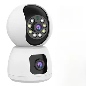 K12 Caméras analogiques cellulaires pour la maison intelligente 2Mp Baby Monitor Wifi Lampe Système de caméra de sécurité Caméra audio bidirectionnelle