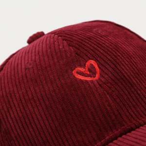 Gorras de Pana Bordadas con Pequeños Corazones, Estilo Primavera-Otoño, Gorra de Béisbol para Mujer, Gorras Deportivas Sencillas para el Sol, para Hombre - Product Image 6
