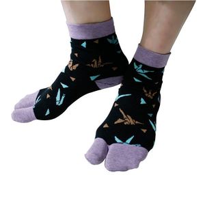 Japanese Cotton Split <b>Toe</b> Flip Flop <b>Toe</b> Socks for Men Women - Product Image 3
