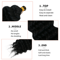 Extensions de cheveux synthétiques Marley Twist Meche 3X, trame simple pré-séparée, afro crépu, résistantes à la chaleur, non inflammables, pour Spring Twist et Cuban Twist