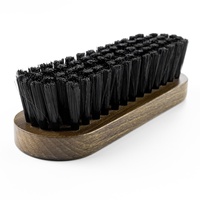 Pinceau LB-002 à manche en bois naturel/noir mat – Zone de poils de 3 pouces, longueur des poils de 0,8 pouce, technologie de tuftage percée pour voiture