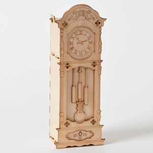 Kit Fai-da-Te in Legno Puzzle Nave a Vela Biplano Locomotiva a Vapore Treno Giocattolo per Adulti e Bambini - Product Image 4