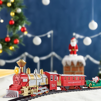 Sons Lumière 119CM Grande Taille Modèle Train Rrack VAPEUR Démonter par Auto Cargo Voitures Train Jouets pour Garçons Filles