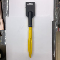 Ciseau à mortaiser hexagonal jaune Reeke de bonne qualité 17*280mm avec manche en acier 40CR pour maçonnerie, personnalisable
