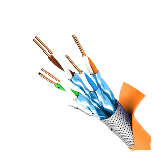 Câble réseau Cat7 SFTP à haute vitesse pour intérieur, facile à installer, <span class=keywords><strong>prix</strong></span> avantageux, personnalisable, pour la maison et le bureau - Product Image 4