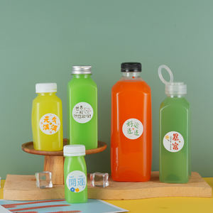 Botella de Plástico Duradera a Prueba de Fugas de 250 ml, 350 ml, 500 ml, Apta para Alimentos, para Almacenar Leche, Té, Jugo, Agua Mineral, Refrescos y Bebidas Energéticas - Product Image 2