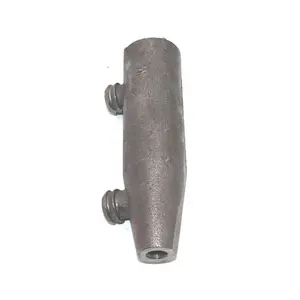 Grouting Filled Rebar Steel Sleeve Reinforcing Weldable Coupler For Concrete