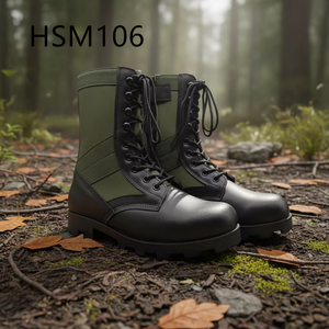 Botas Tácticas LXG, Forest Zone Survey, con Suela <span class=keywords><strong>de</strong></span> Goma Sólida, Botas <span class=keywords><strong>de</strong></span> Selva Altama <span class=keywords><strong>de</strong></span> 8 Pulgadas con Cremallera Lateral para <span class=keywords><strong>Combate</strong></span> HSM106 - Product Image 2