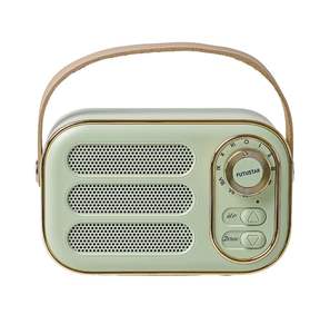 Altavoz Bluetooth Inalámbrico Portátil, Estilo <span class=keywords><strong>Radio</strong></span> Vintage, Mini Woofer de Mano con <span class=keywords><strong>Radio</strong></span> <span class=keywords><strong>FM</strong></span> - Product Image 1
