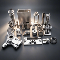 Services de tournage CNC 5 axes personnalisés, tournage sur tour en acier inoxydable, fraisage, pièces en alliage d'aluminium usinées par CNC, pièces de machine CNC