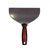Couteau à mastic à lame large avec poignée ergonomique confortable, grattoir durable pour enlever le papier peint, les adhésifs et la peinture ancienne