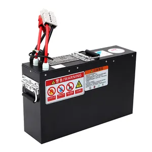 Baterai li ion kustom isi 24V 36V 48V 60V 72V 10ah 20ah 30ah 80AH baterai lithium ion baterai skuter listrik 48v 80AH