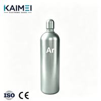 Cilindro de Gas de Monóxido de Carbono CO de Ultra Alta Pureza 99.999% 5N, 44L 47L 150Bar, Recarga de Gas Industrial con Válvula CGA350