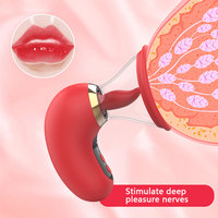 Bestseller App-gesteuerter Realistischer Zungen-Vibrator Weiblicher Masturbator G-Punkt Klitoris-Stimulator Sexspielzeug für Frauen