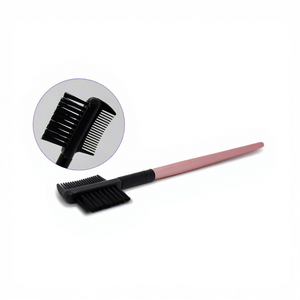 Pennello Sintetico per Sopracciglia con Ghiera in Rame e Manico in Plastica Nera, Pratico per l'Applicazione delle Sopracciglia, Beauty of Korea - Product Image 3