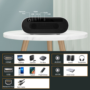 โปรเจคเตอร์พกพา Hotack L005 <span class=keywords><strong>4k</strong></span> บลูทูธ ไวไฟ ระบบ Linux <span class=keywords><strong>Netflix</strong></span> โปรเจคเตอร์มือ<span class=keywords><strong>ถือ</strong></span> มินิโฮมเธียเตอร์ <span class=keywords><strong>4K</strong></span> - Product Image 4