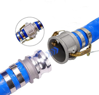 Tipo a B C D E F DC DP Accesorios de liberación rápida Aleación Aluminio Camlock Acoplamiento PVC Layflat Manguera