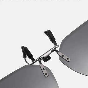 YIHANG 2025 New Outdoor Activities 2 in 1 Polarized <b>Light</b> <b>Shell</b> Shape Night Vision Yellow Clip on Glasses - Product Image 5