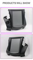 Autoradio android à écran tactile vertical de 9.7 pouces, unité principale de Navigation vidéo stéréo Carplay, Style Tesla, pour toyota RAV4 2007-2012