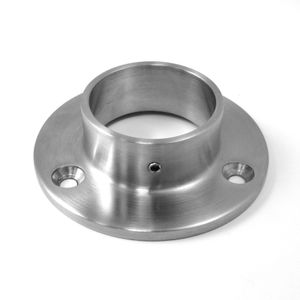 C110226 Plaque femelle pour accessoire de balustrades et mains courantes en satin Ø 42.4 Inox AISI 316 - Product Image 1