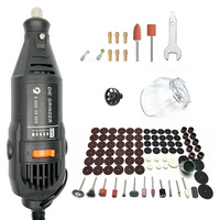 Mini-meuleuse rotative électrique 110/220V 130W à vitesse variable, outils électriques DIY pour ponçage, polissage, carrelage, couture, bijoux, gravure