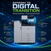 Photocopieur couleur multifonction numérique de bureau Kolit IM C7010 A3 70ppm avec scanner