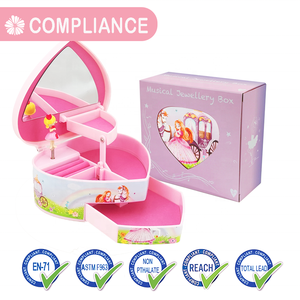 Elegante Joyero Musical Princesa Jakos - Regalo Perfecto para Cumpleaños, Navidad y Festividades <span class=keywords><strong>de</strong></span> <span class=keywords><strong>Niñas</strong></span> - Caja Musical para Niños - Product Image 4