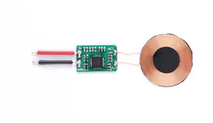 Drahtloses Empfänger modul mit Qi drahtloses Ladegerät, kunden definiertes kleines Spule, 5V, 5W Leistung für Batterie kabelloses Aufladen
