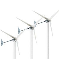 Générateur éolien horizontal de type dynamo 5KW 10KW de fabrication chinoise, contrôleur de turbine éolienne compatible