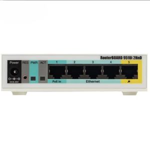Routers inalámbricos MikroTik RB951Ui-2HnD con encriptación WEP - Product Image 1