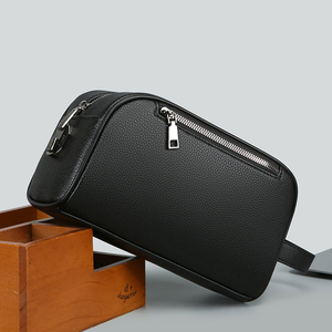 Sac à <span class=keywords><strong>main</strong></span> pour <span class=keywords><strong>homme</strong></span> personnalisé de qualité supérieure, en <span class=keywords><strong>cuir</strong></span> PU, avec fermeture éclair, grande capacité, sacs à <span class=keywords><strong>main</strong></span> de créateurs de mode, marques célèbres - Product Image 2