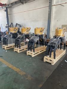 China Excavadora giratoria de 360 grados <span class=keywords><strong>Log</strong></span> hidráulico Grapple Stone <span class=keywords><strong>Grab</strong></span> - Product Image 2