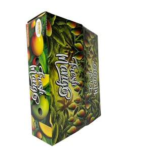 Carton ondulé CMYK Pantone couleur Vietnam Rectangle mangue Carton boîte papier couché Logo du client - Product Image 6