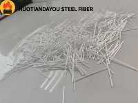 White transparent PP macro fiber construction engineering fiber