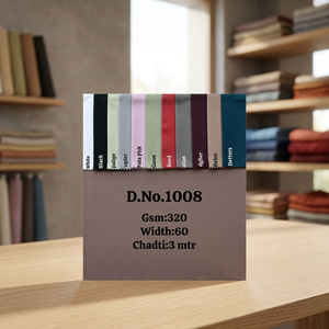 Tissu en Lycra extensible à motifs gaufrés, 220 GSM, 60 pouces de large, tissu en polyester imperméable pour vêtements et rembourrage de meubles - Product Image 1