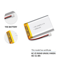 Vente chaude Usine OEM/ODM YXE YXE504870 3.7V Batteries lithium-ion semi-solides à cycle profond rechargeables en pochette UN38.3