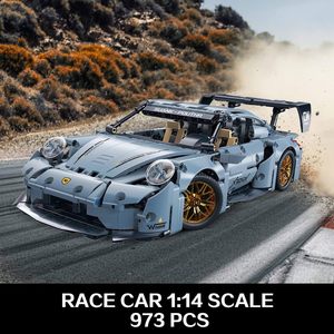 TOYLINX Sports Race Car Building Set <strong>Kit</strong> 1:14 Scale ABS Plastic Construction Toy Unisex Birthday Gift - Product Image 6