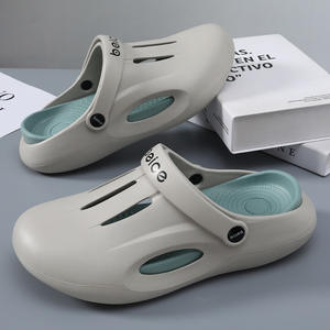 รองเท้าแตะกีฬา EVA ระบายอากาศได้สำหรับผู้ชายของ Beice ความหนาปานกลาง ปิดนิ้วเท้า รองเท้าชายหาดลำลองสำหรับฤดูร้อนกลางแจ้ง - Product Image 1