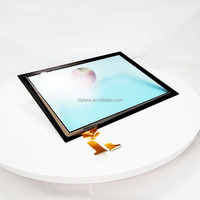 Module d'écran tactile capacitif de 32 pouces, multi-touch 10 points, USB RS232 I2C, qualité industrielle, Full HD, anti-reflet, montage sur panneau
