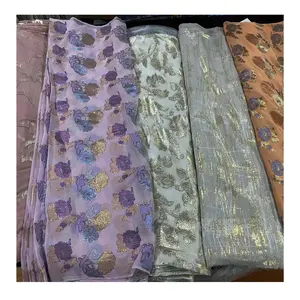New Design Somali Dirac Set Farasawi 2023 100% Silk Fabric Somali Dirac Somali Set Pure Silk Chiffon Fabric Silk Jacquard Fabric