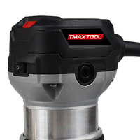 Tmaxtool Outils électriques à courant alternatif 710W 10000-30000 rpm/min 8mm Machine à bois Tondeuse à bois électrique Routeur