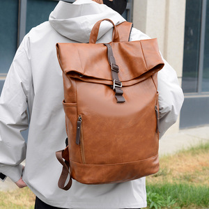 New Style Backpack for Men Large Capacity Commuting Casual Trendy Travel Backpack Lightweight <b>Computer</b> <b>Bag</b> College Student <b>Bag</b> - Product Image 4