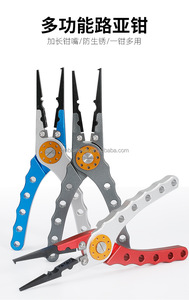 Aluminum Alloy Fishing <strong>Pliers</strong> Multifunctional Cutting Line <strong>Pliers</strong> <strong>Split</strong> <strong>Ring</strong> Remove Hooks Tool <strong>for</strong> Sea Fishing Tackle - Product Image 4