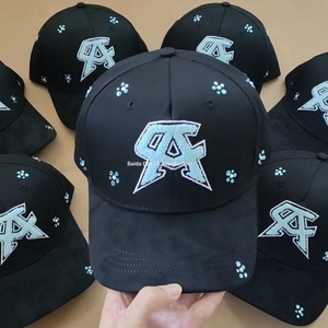 Casquettes de baseball personnalisées en daim brodé G5 Thirty-one 31 Hats Barbas Hats the Magician Livraison rapide - Product Image 3