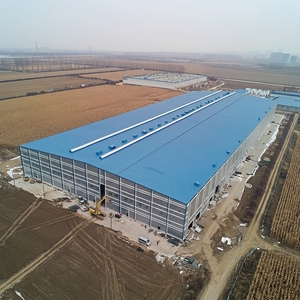 Magazzino Industriale Prefabbricato <span class=keywords><strong>in</strong></span> <span class=keywords><strong>Acciaio</strong></span> UK |   <span class=keywords><strong>Acciaio</strong></span> Q355B, Connessioni a Bullone ad Alta Resistenza, Officina Industriale Modulare - Product Image 6
