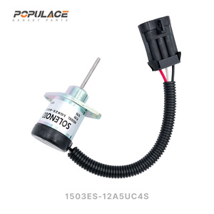 Populace Solenoid Valve 1503ES-12A5UC4S 12V Diesel <b>Generator</b> Stop Use - Product Image 4