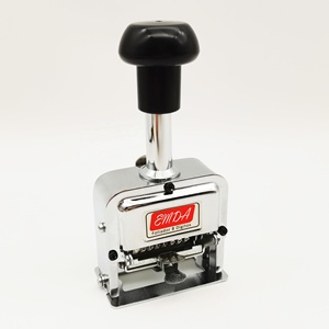 Ningbo Nhà Cung Cấp 8 Chữ Số Tự Động Tự-Mực Số Tem Tuần Tự Tay Hướng Dẫn Sử Dụng Máy Đánh Số - Product Image 1