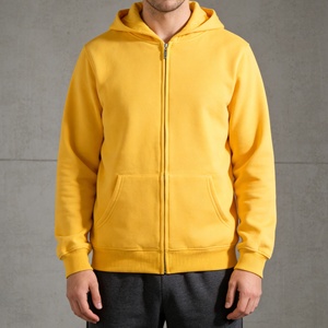 Sudadera con Capucha Personalizada con Logotipo, 300GSM, Tejido Terry Grueso, Cierre de Cremallera, Algodón-Poliéster, Estilo Urbano, Casual, Unisex, Talla Grande - Product Image 1