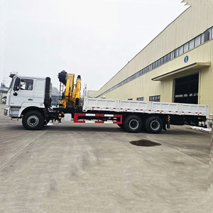 รถเครนไฮดรอลิกแบบพับได้ หมุนได้ 400 องศา รุ่น F3000 ขนาด 16.5 ตัน สำหรับงานก่อสร้างหนัก ติดตั้งบนรถบรรทุก - Product Image 1