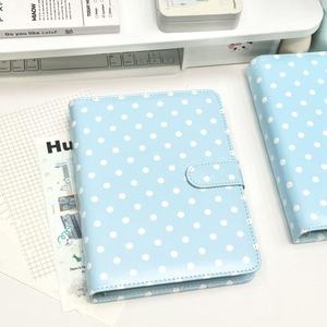 Custom <b>A5</b> Loose-Leaf Leather Hardcover Financial Planning Journal Multi-Slot Work Record Book Cross-Border Accounting <b>Notebook</b> - Product Image 1